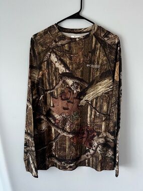 Columbia PHG Long Sleeve, Mossy Oak Break Up Infinity Camo, Small